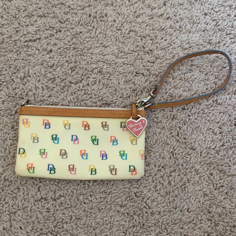 Dooney & Bourke Multicolor Wristlet